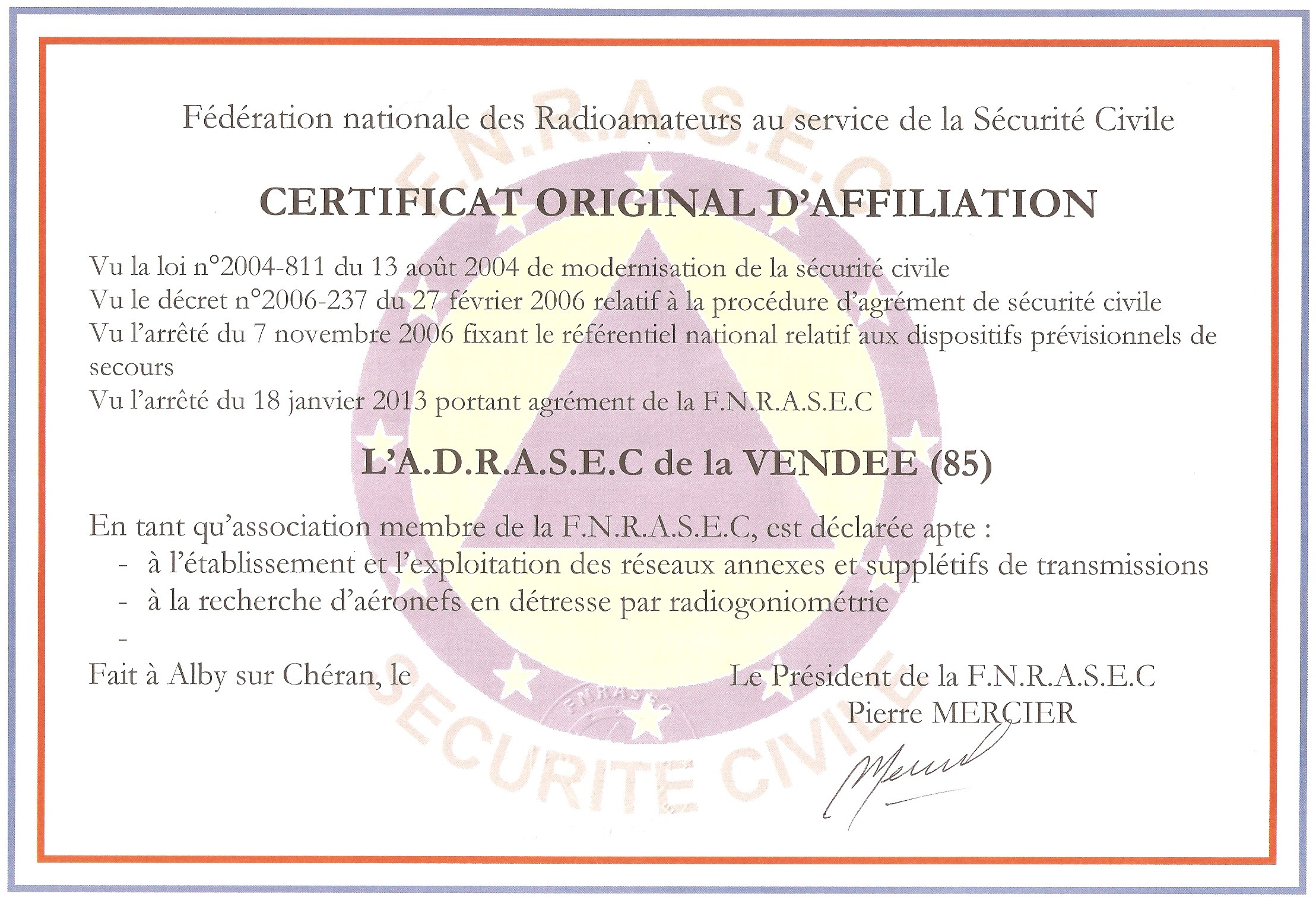 adrasec-85-certificat-a
